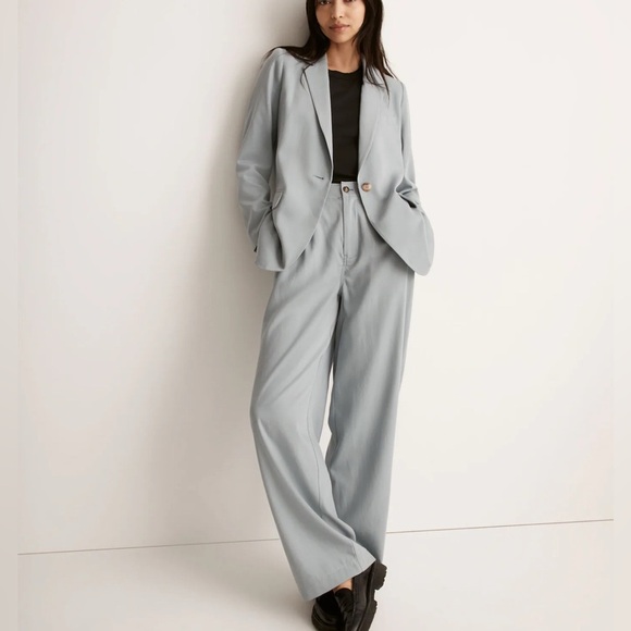 Madewell The Petite Larsen Blazer in Drapeweave XL NWT - Picture 1 of 9
